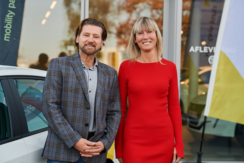 Pieter Auwaerts (Imacar) en Karolien Heirman (Wit-Gele Kruis)