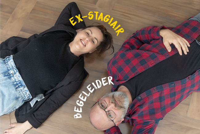Frans en Luana, thuisverpleegkundigen Wit-Gele Kruis