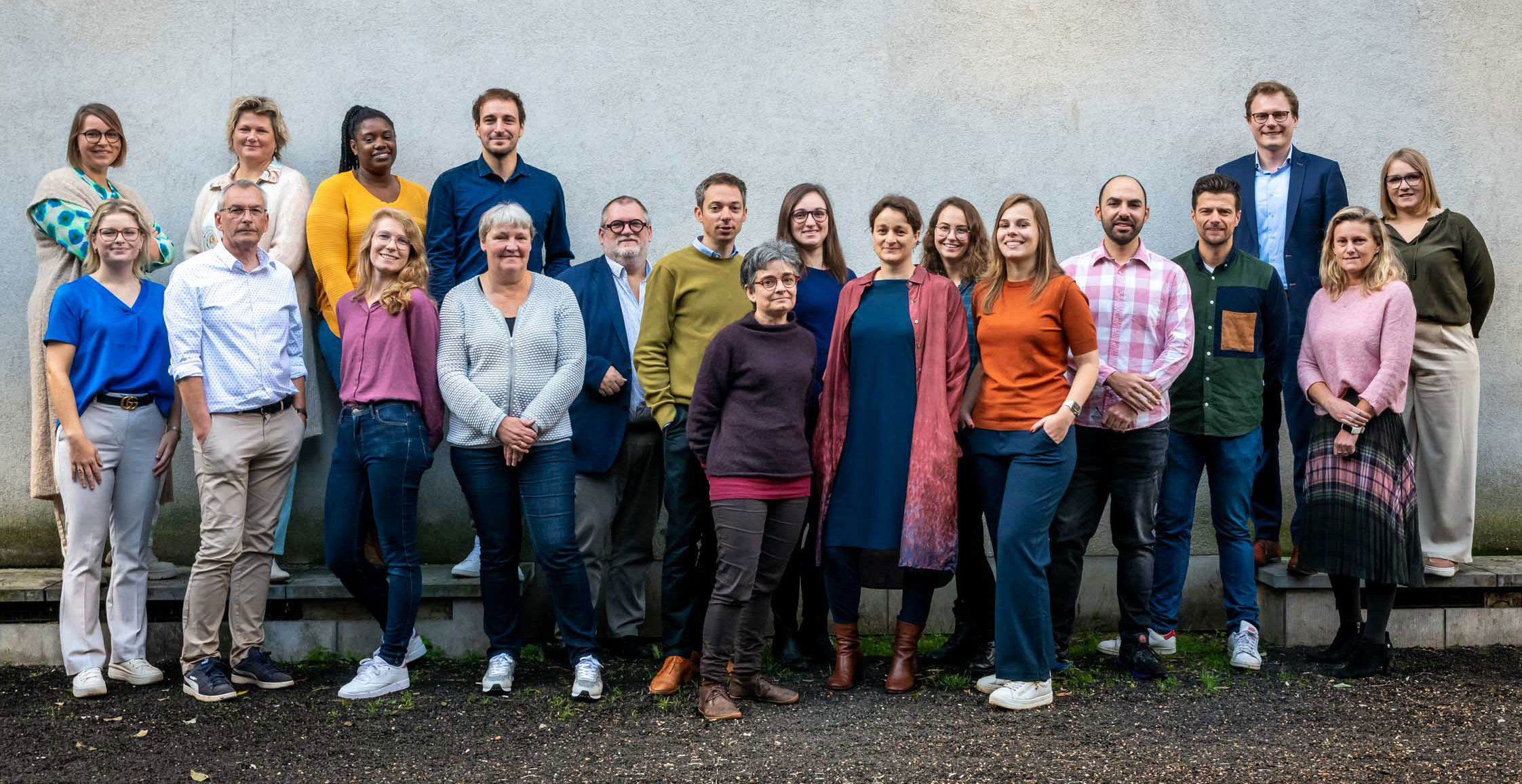 Foto medewerkers federatie Wit-Gele Kruis van Vlaanderen