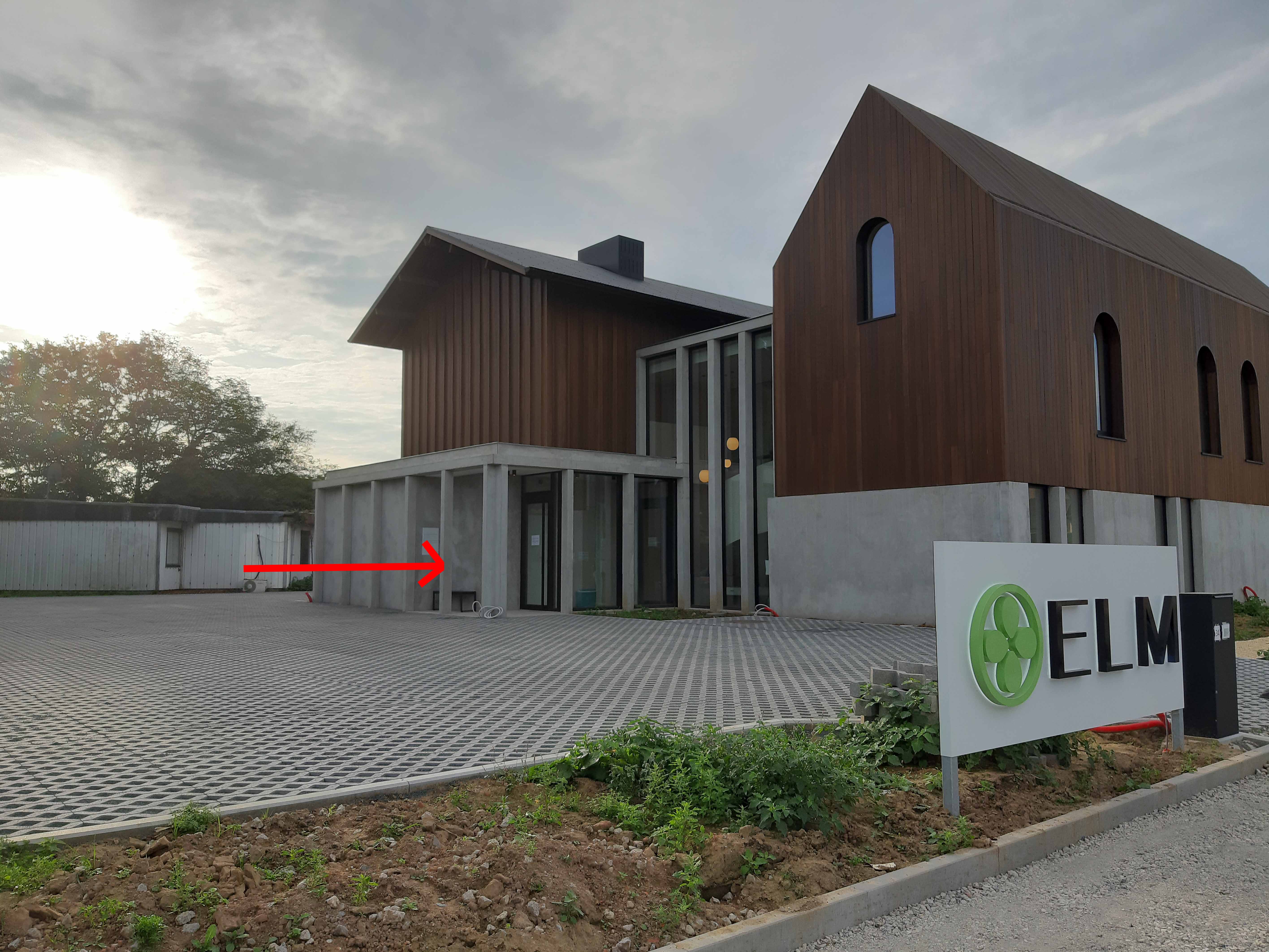 gebouw verpleegpost merchtem ingang