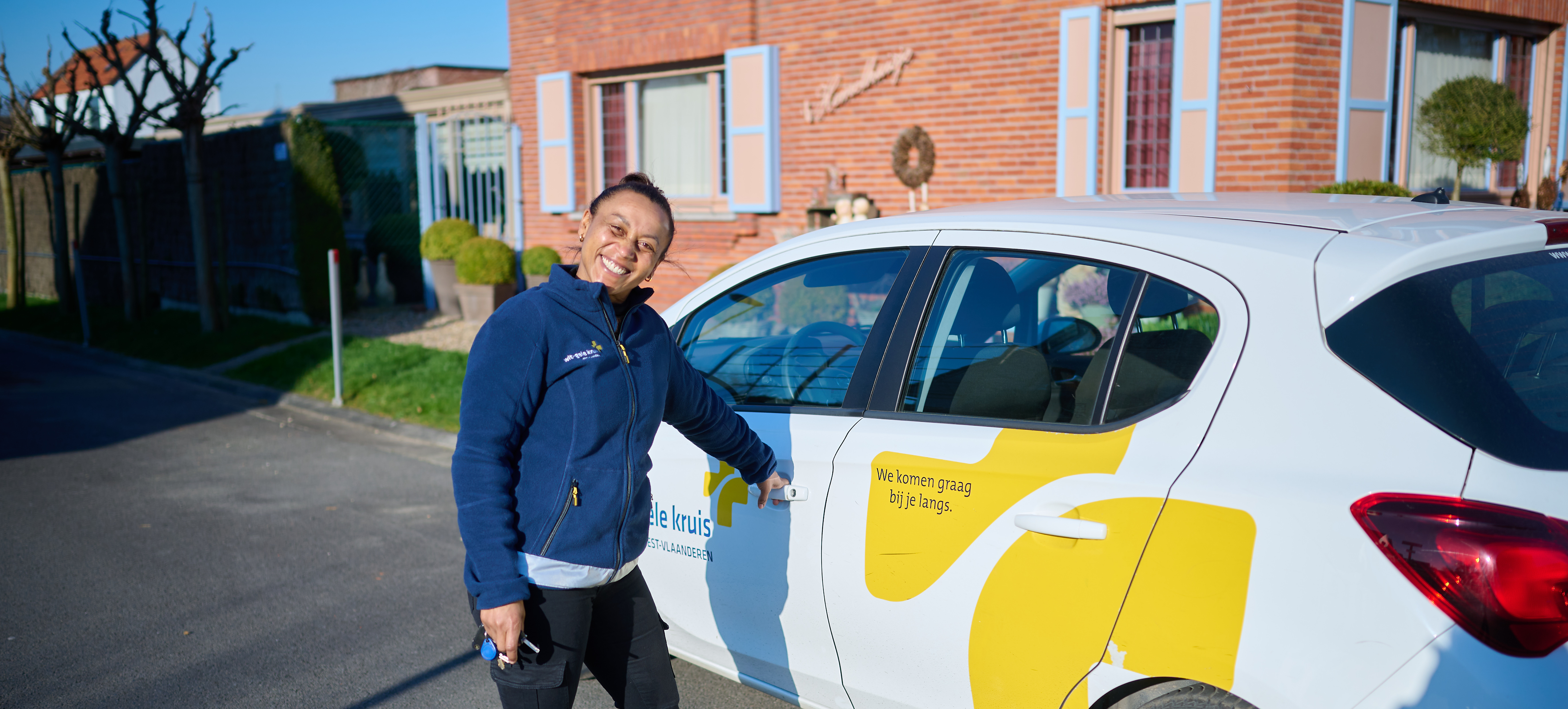 Het Wit-Gele Kruis in je buurt Foto verpleegkundige