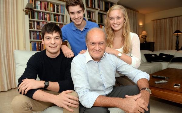 Jacques Vermeire en zijn gezin