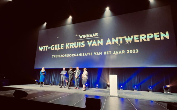 Wit-Gele Kruis van Antwerpen is thuiszorgorganisatie van het jaar 
