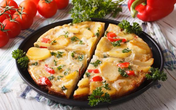 Foto Spaanse omelet