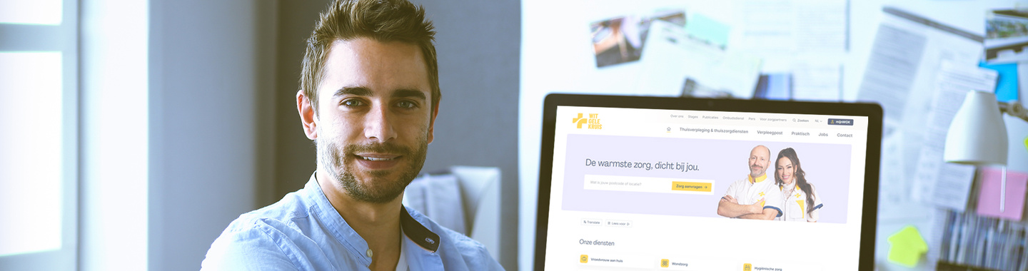 Foto digitale communicatie strateeg