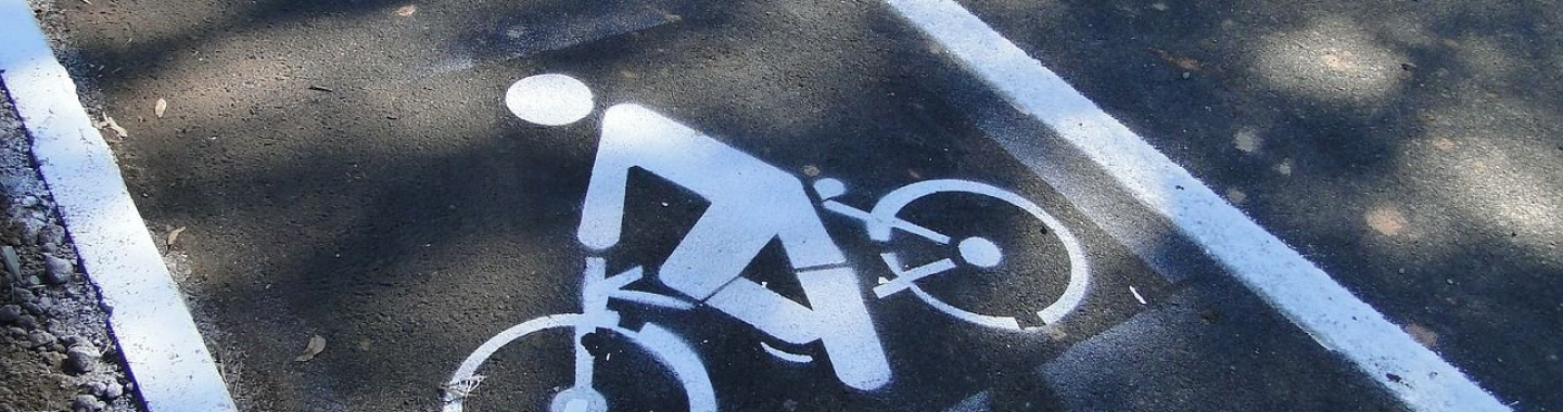 Fietspad, veilig op de fiets, zichtbaarheid