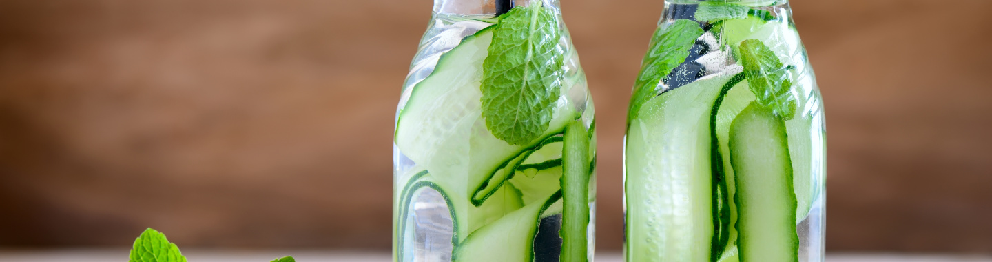 Foto komkommerdrankje
