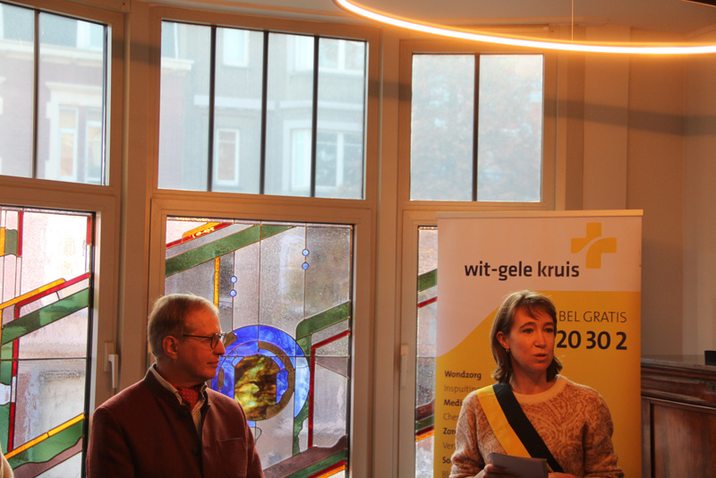 Onthulling gedenkplaat