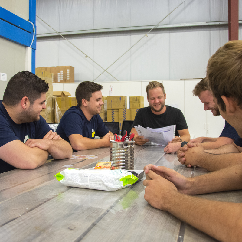 teamoverleg logistiek