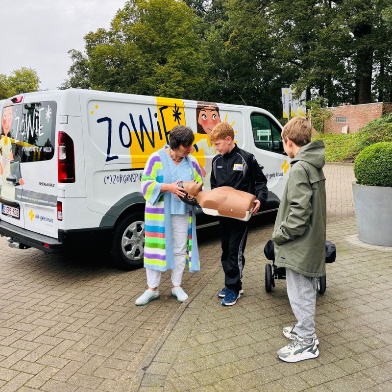 Zowie met kinderen