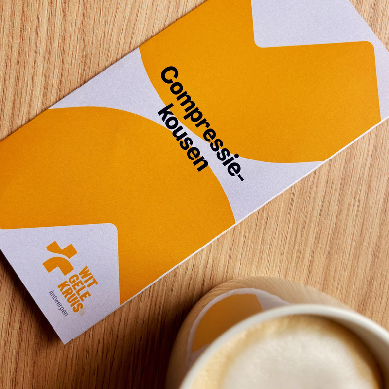 Folder compressiekousen