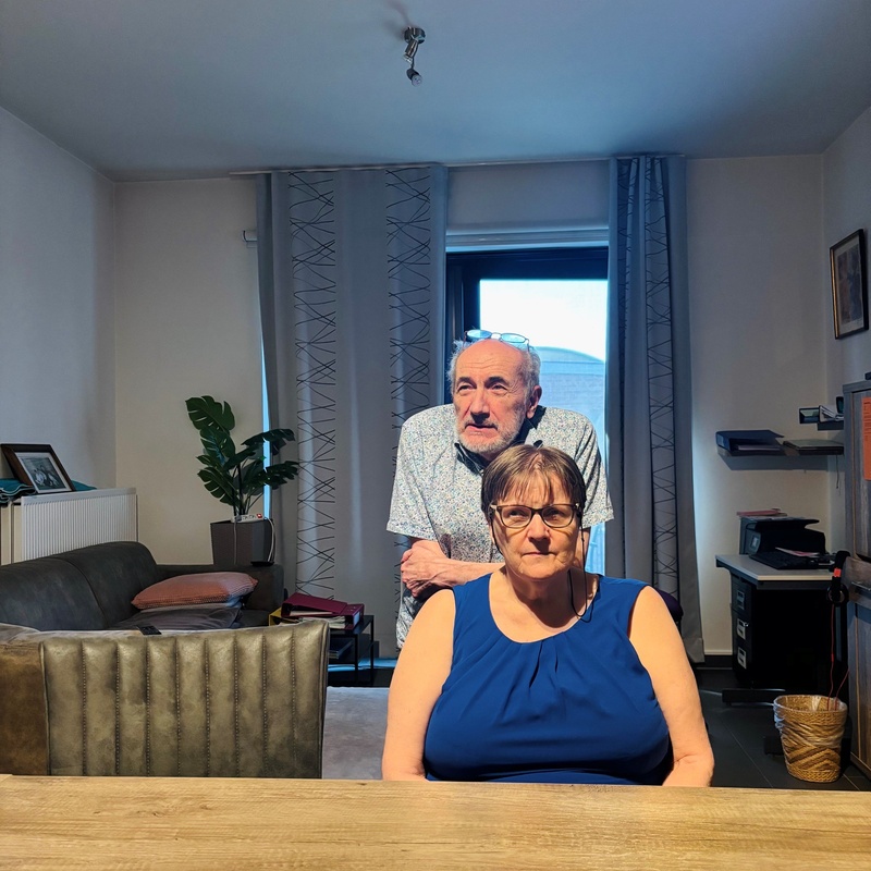 Mantelzorger François met zijn zus Annie