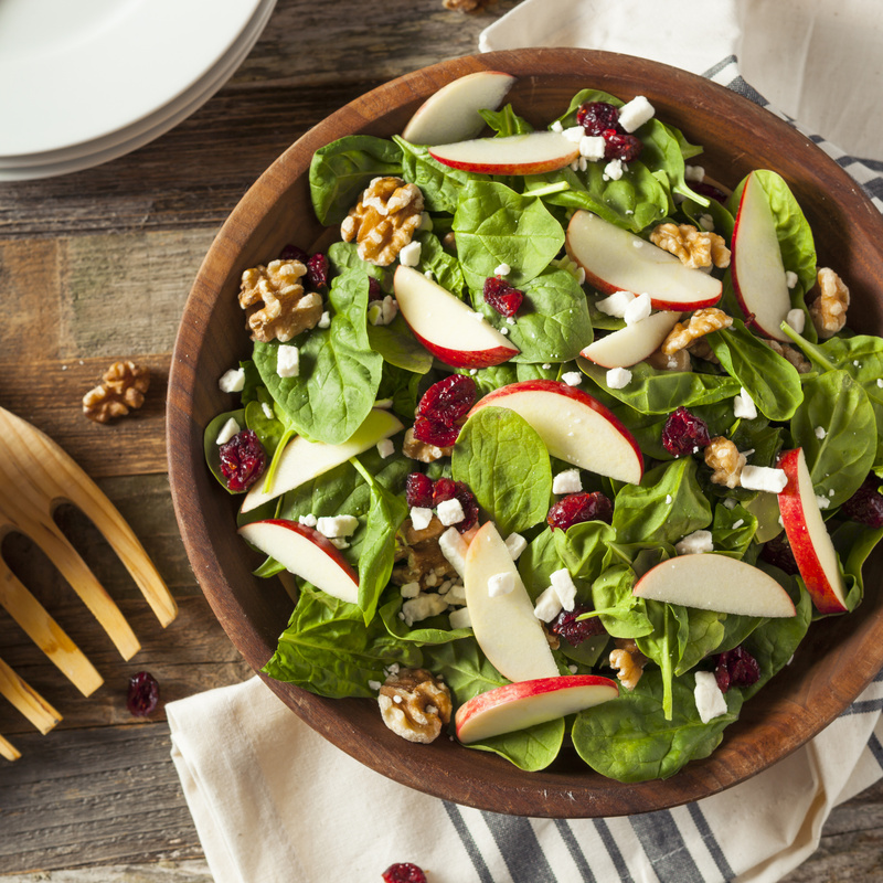 Salade met noten