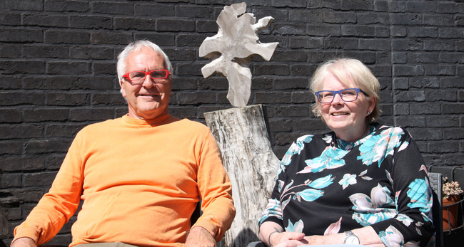 Foto auteurs boek 'Hou me vast'