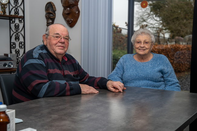 Theo Siborgs en Aldegonde “Gonneke” Willems zijn niet enkel een koppel, maar hij is ook haar mantelzorger