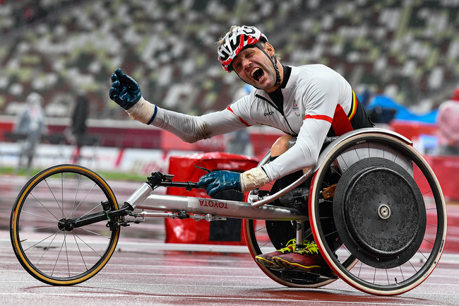 Peter Genyn rolstoelatleet