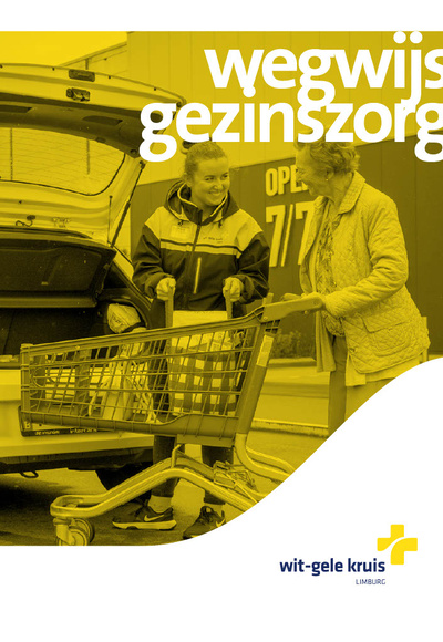 verzorgende en cliënt doen samen boodschappen
