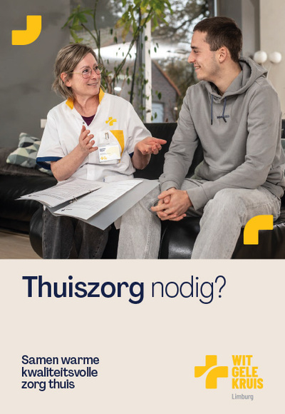 Folder Thuiszorg nodig? cover