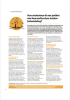 Cover artikel haarverlies bij kankerbehandeling