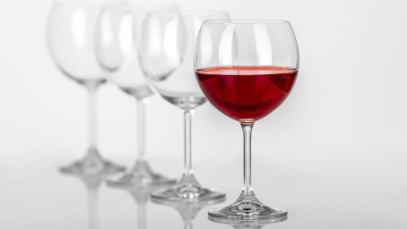 Glas wijn