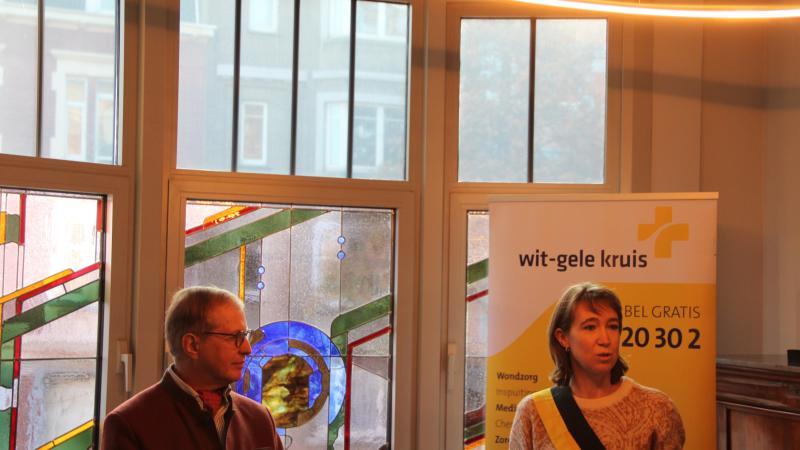 Onthulling gedenkplaat