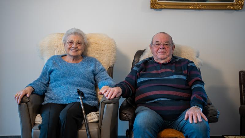 Theo Siborgs en Aldegonde “Gonneke” Willems zijn niet enkel een koppel, maar hij is ook haar mantelzorger