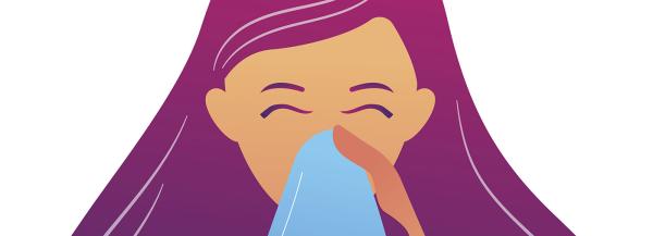 Illustratie allergie