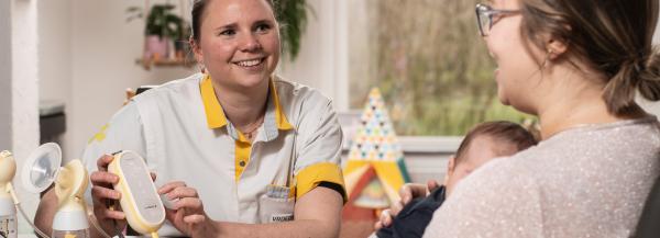 Foto hulpmiddelen voor moeder en kind